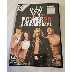 Power 25 Vol. 1 [DVD Board Game, 895193201132] WWE - 250 Challenges